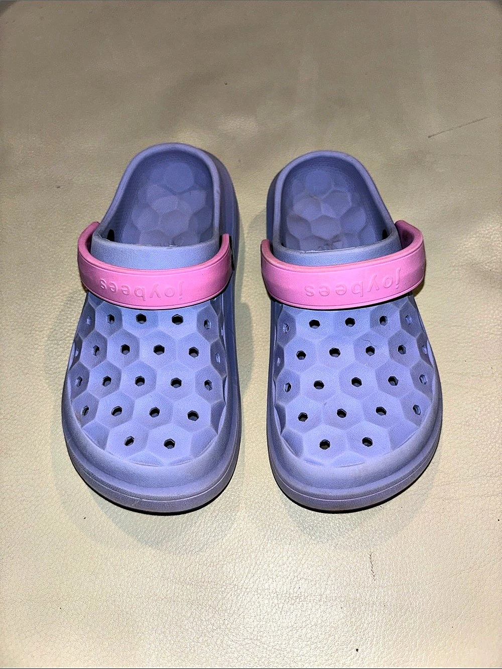 Joybees Classic Clog Purple & Pink Kids' Clogs Size 12/13